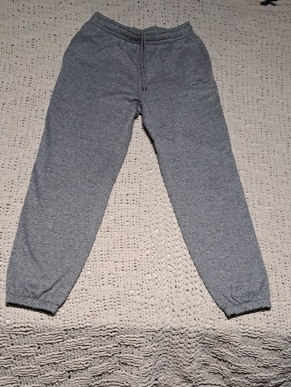 LazyPants Grey Jogger Sweats • Cozy Soft Lounge Pants • Everyday Casual Comfort - Picture 2 of 9